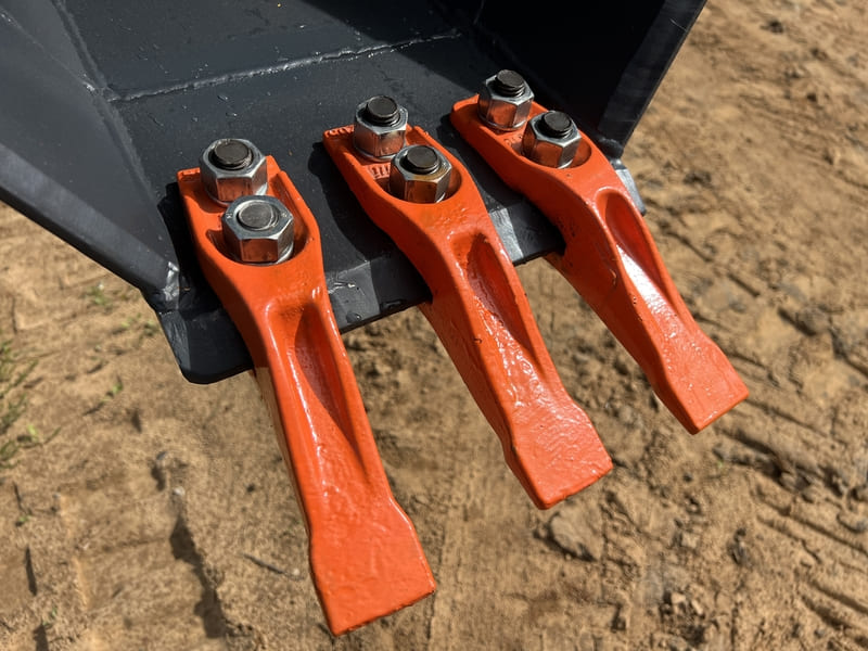 Узел: комплектация зубьями для оборудования Ковш профильный 4-7-VB_M-0,3-300-1200