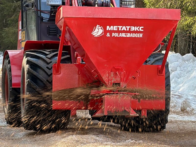 Дозатор материала. Пескоразбрасыватель DMD_LFL-300